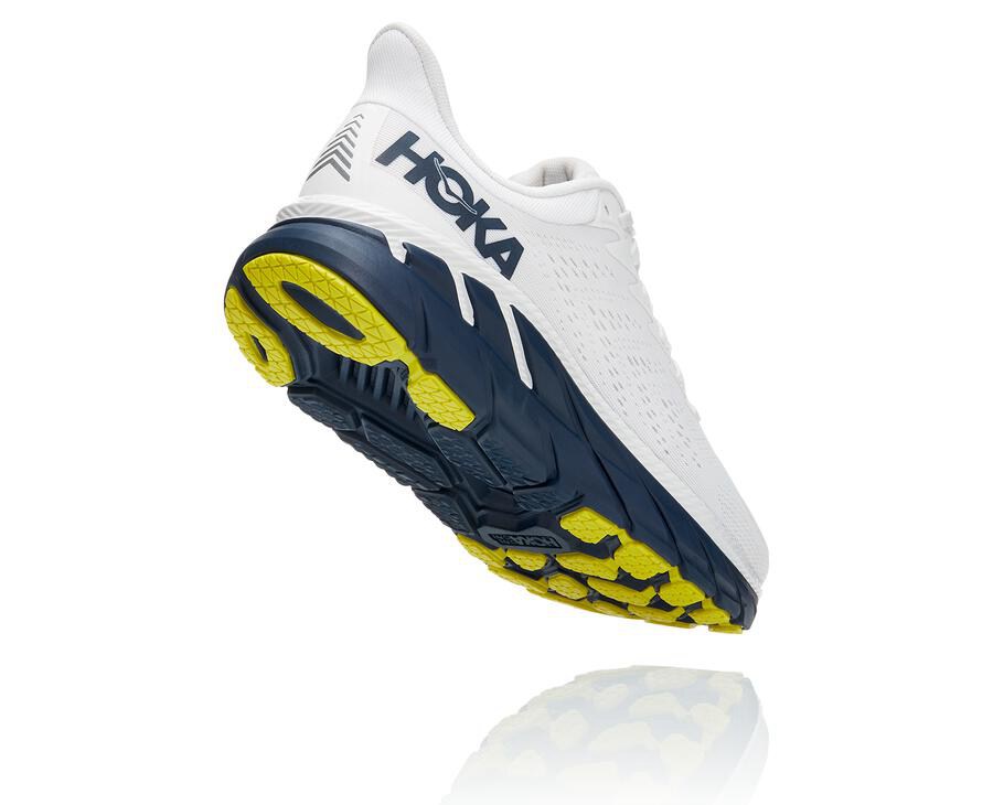 Tenis Hoka One One Masculino Branco/Pretas - Clifton 7 - 368-ZHRAPF